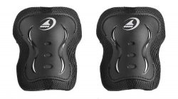 Rollerblade Bladegear XT Knee Pad Protective Gear, Unisex, Multi Sport Protection, Black