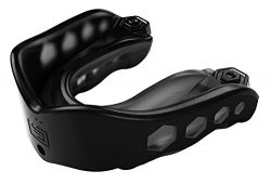 Shock Doctor Gel Max Convertible Mouth Guard, Black, Adult