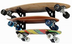 Longboard Wall Rack – Triple Longboard Storage – StoreYourBoard