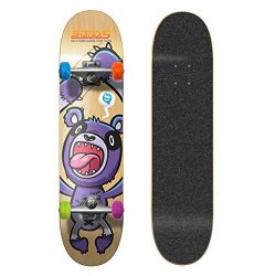 SkateXS Beginner Panda Street Kids Skateboard