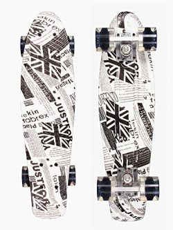 Xtreme Free Skateboards Penny Skateboard 22 inches for Beginners and Kids Mini Board Cruisher