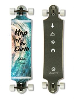 MINORITY Downhill Maple Longboard 40-inch Drop Deck (Galaxy)