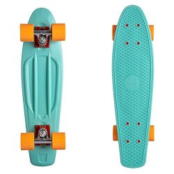 Ten Toes by Westridge Quip Complete 22.5″ Classic Plastic Mini Cruiser Skateboards