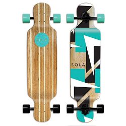 Sola Bamboo Premium graphic design Complete longboard Skateboard – 36 to 38 inch (FUTURE)