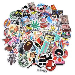 Stickers [100 pcs], Breezypals Laptop Stickers Car Motorcycle Bicycle Luggage Decal Graffiti Pat ...