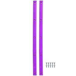Pig Skateboard Rails Purple 14.25 With 10 Wood Screws