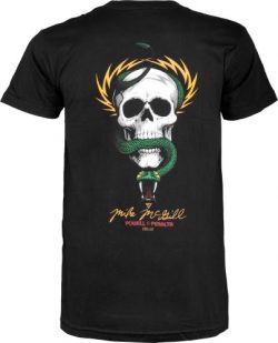 Powell-Peralta McGill Skull and Snake T-Shirt, Black, X-Large