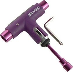 Silver Spectrum Purple Skate Tool