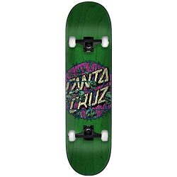 Santa Cruz Skateboard Complete Abyss Dot Green 8.0″ Black Trucks Assembled