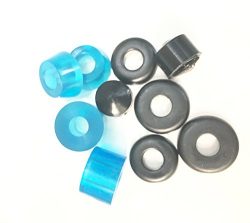 DreamFire 90a Skateboard Bushings for Skateboard Truck Longboard Pennyboard Cruiser Blue