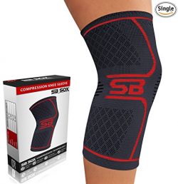 SB SOX Compression Knee Brace for Knee Pain – Braces and Supports Knee for Pain Relief, Me ...